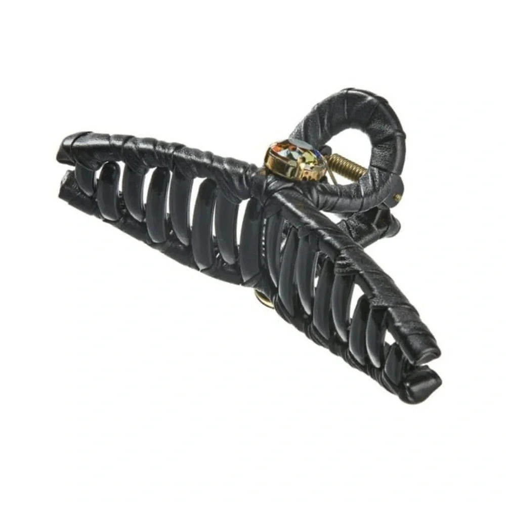 Scunci WICKED Black Hair Clip with Colorful Accent